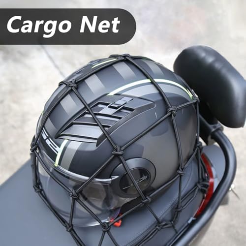 Small Cargo Net with 6 Thicken Hooks, Scooter Accessories - Image 2