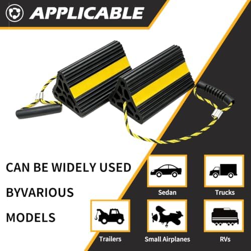 Wheel Chocks for RV Trailers 4 Pack - Image 4