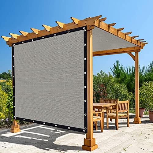 Amagenix 90% Shade Fabric 16'X 17' Gray Sun Shade Cloth by Amagenix