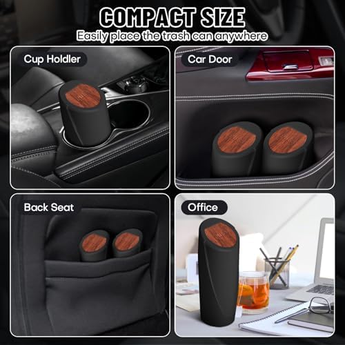 Car Trash Can Bin with Lid - Image 3