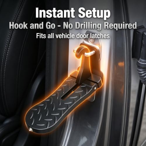 2PCS Car Door Step for Car Roof Access - Image 2