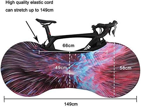 Bike Wheel Cover Indoor Dust-Proof and High Elasticity Bicycle Wheel Bag - Image 2