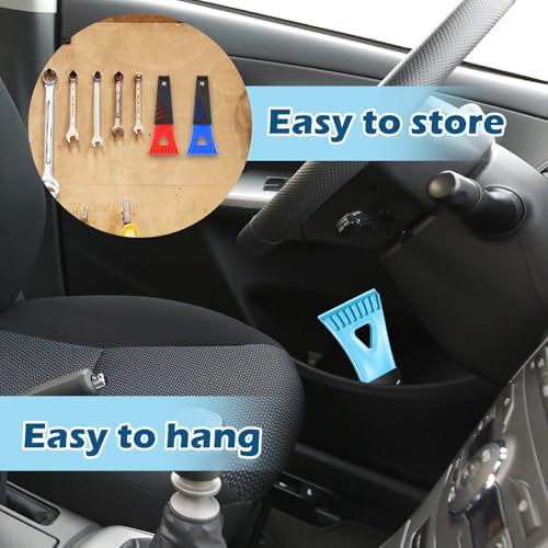 Frienda 18 Pcs Ice Scrapers for Car Windshield Frost Remover Winter - Image 5
