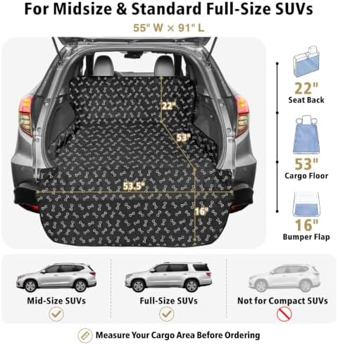 F-color SUV Cargo Liner for Dogs - Image 2