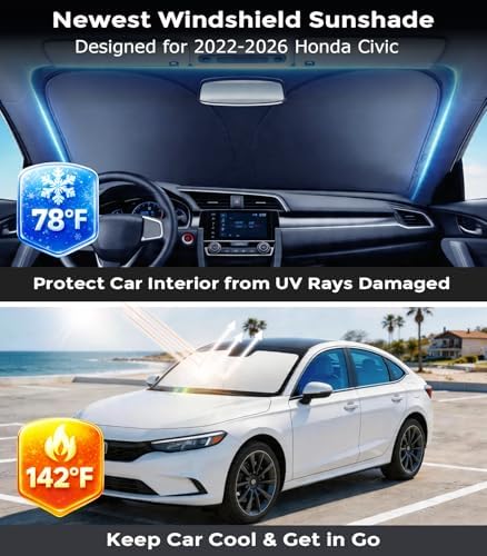 DMJN Front Windshield Sun Shade - Image 2