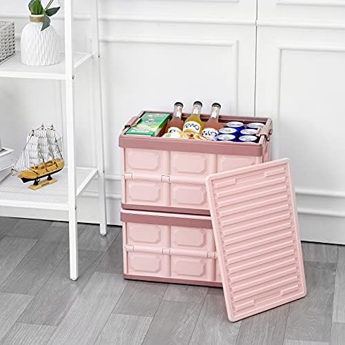 Pink Collapsible Storage Bins - Image 6