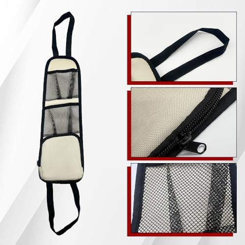 Car Seat Side Organizer, Seat Side Storage Pocket, Car Multi-Pockets Backseat - Image 5