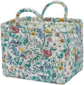 Car Storage Basket for Back Seat, Aesthetic Fabric Storage Basket for Clothes by Unknown