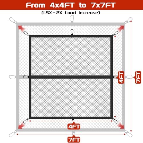 Truck Bed Cargo Net, High Elastic Cargo Net - Image 2