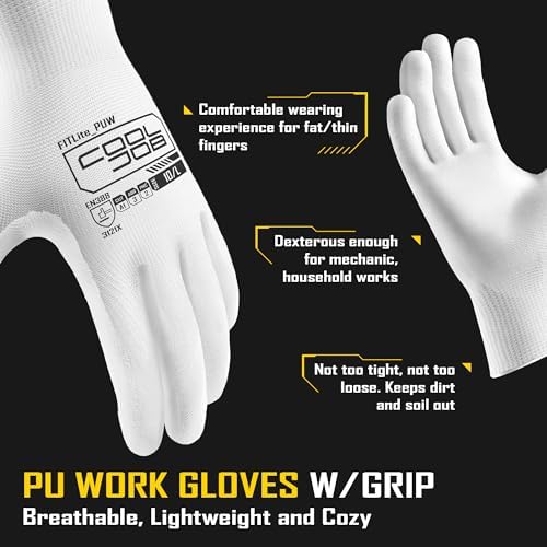 COOLJOB 12/60 Pairs Safety Work Gloves Pack Bulk - Image 2