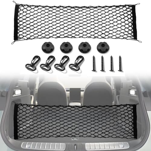 Amiss Cargo Net Stretchable. Adjustable Elastic Trunk Storage Net by Amiss