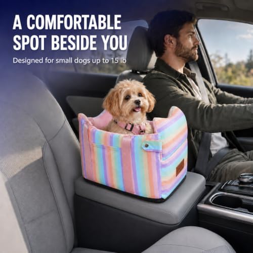 Dog Car Seat for Small Dogs 5-15 lbs - Image 2