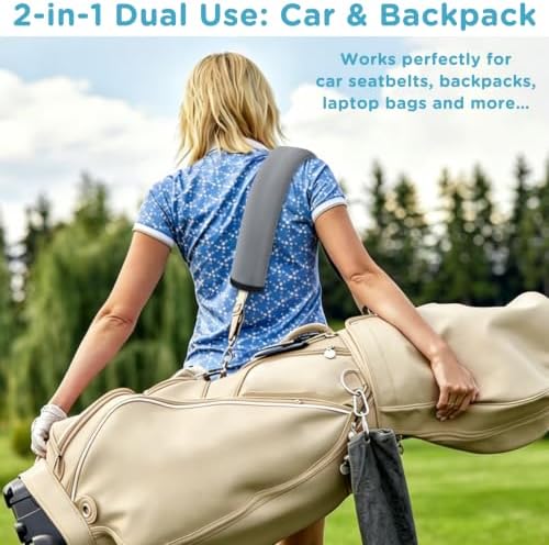 Waterproof Neoprene Car Seat Belt Cover, 15.5 Inch - Image 5