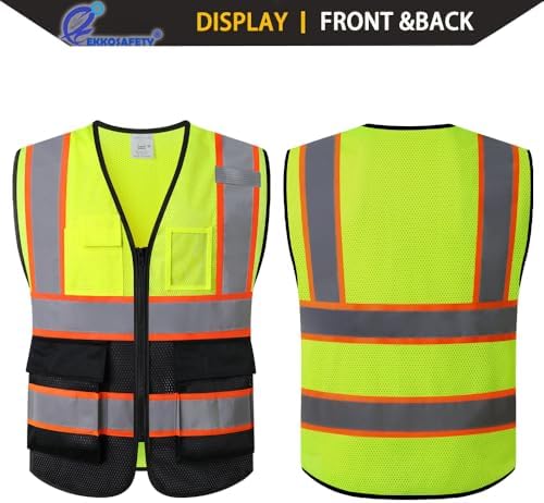 Hi Vis Reflective Safety Vest for Men Women - Image 4