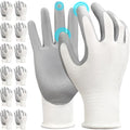 Kebada W1 Safety Work Gloves for Men & Women, Touchscreen, PU Coated by KEBADA