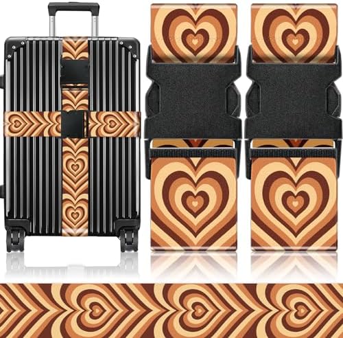 Slohif Luggage Straps for Suitcases Travel Belt Accessories Luggage Connector by Slohif