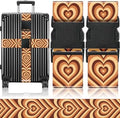Slohif Luggage Straps for Suitcases Travel Belt Accessories Luggage Connector by Slohif