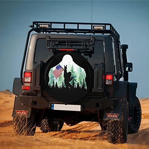 Spare Tire Cover Big Foot Polyester Universal Waterproof Corrosion Protection - Image 4