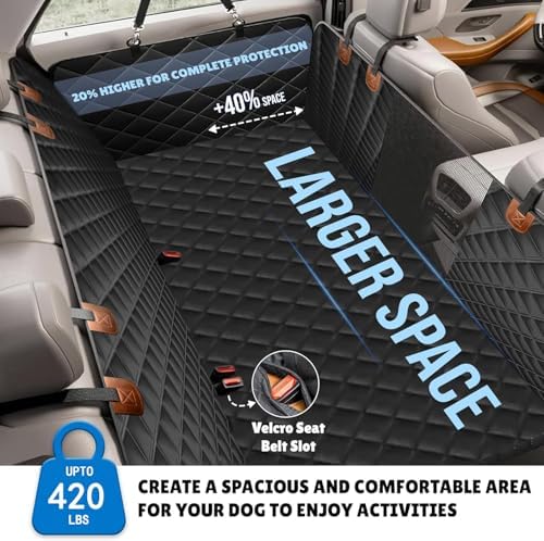 Dog Seat Cover for BackSeat， Car Dog Seat - Image 6