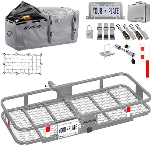 Mockins 500 Lbs. Capacity Folding Luggage Rack by Mockins