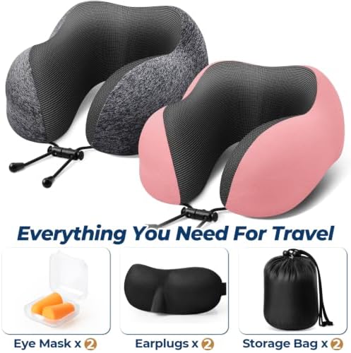 ExploreBliss Travel Pillow, Neck Pillow Airplane - Image 2