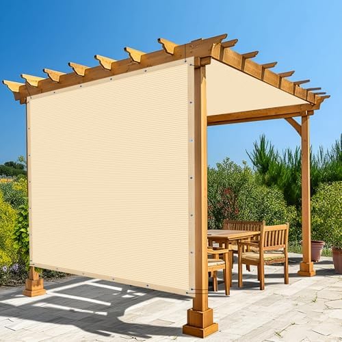 Amagenix 90% Pergola Shade Cover 8' X 9' Sun Shade Cloth by Amagenix