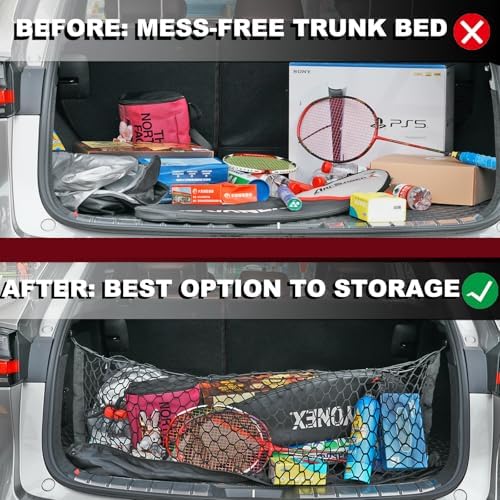 Cargo Net for Jeep Grand Cherokee & L 2026-2022 Trunk Rear Tailgate Netting - Image 3