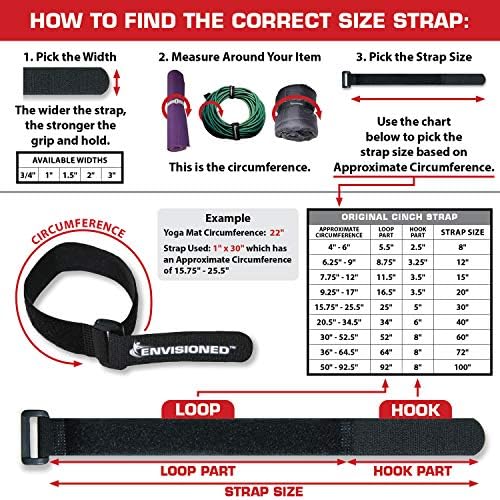 Reusable Cinch Straps 1" x 60" - Image 4