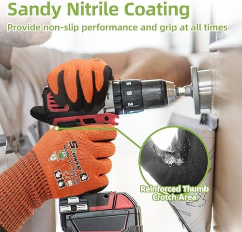 Schwer ProGuard High Level Cut Resistant Work Gloves PR3326 - Image 3