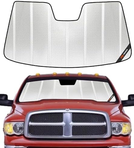 Pigenius Windshield Sun Shade for Dodge Ram 2500/3500 2003-2009 Front Window by Pigenius