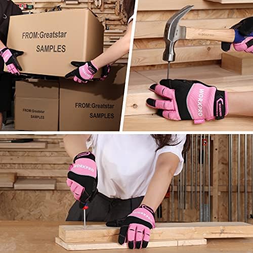 WORKPRO Safety Work Gloves, Mechanic Working Gloves - Image 7