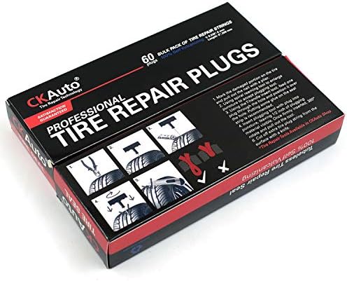 CKAuto 60 pcs 4" Black Tire Repair Strings Tire Repair Plugs - Image 6