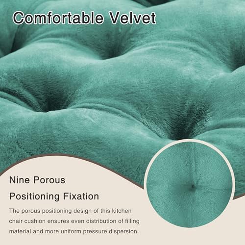 OVOV 1 Pack Chair Cushions for Dining Chairs 15.5"x15.5" Lake Blue - Image 4