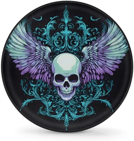 Cool Skull Gothic Spare Tire Cover Dust-Proof Wheel Protector by Unknown