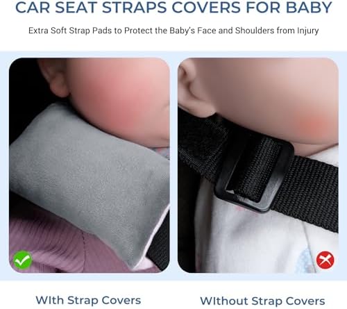 COOLBEBE Car Seat Straps Shoulder Pads - Image 6