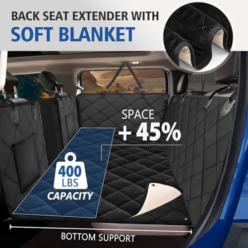Btefd XL Hard Bottom Dog Back Seat Cover - Image 2