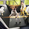Back Seat Extender for Dogs, PVC Rods Support and Hard Bottom Car Seat Cover by SHARLOVY