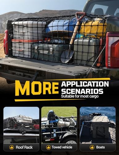 AUTOWN Cargo Net for Pickup Truck Bed - Image 6