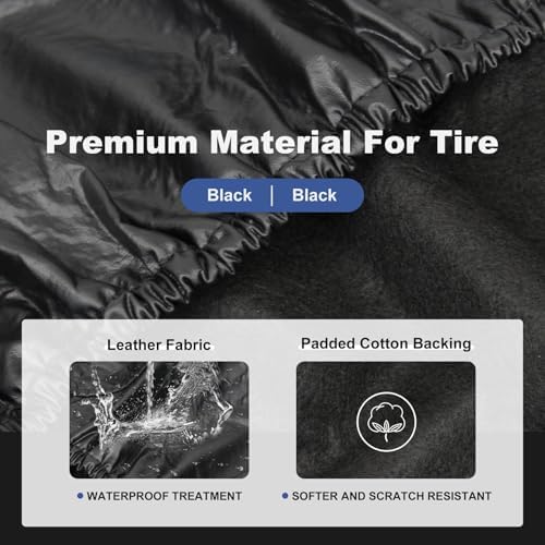 Explore Land Dual Axle Tire Cover Fit Tire Diameter 29-31.75, American Flag - Image 2