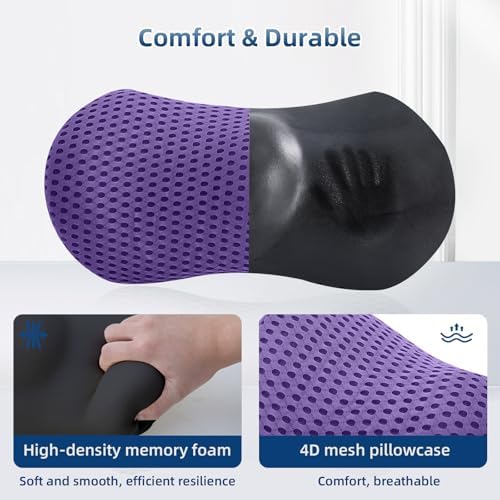 Lumbar Pillow, Memory Foam Lumbar Support Pillow - Image 3