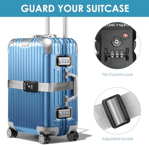 Travel Inspira Anti-Theft Suitcase Belt - Image 2