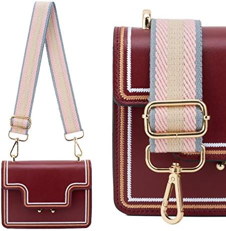 ZOOEASS Wide Shoulder Strap Adjustable Replacement Belt Crossbody Canvas Bag - Image 4
