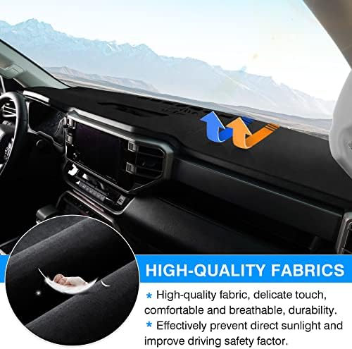 Autorder Dashboard Cover Mat for 2022 2023 2024 2025 2026 Toyota Tundra - Image 4