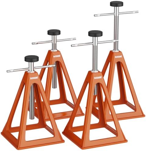 RVGUARD RV Stack Jacks 4 Pack, 7500 Lbs Aluminum Stabilizer Jacks by RVGUARD