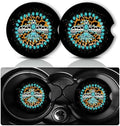 2Pack Eagle Car Cup Holder Coaster Neoprene Car Coasters by YGQZYYQ
