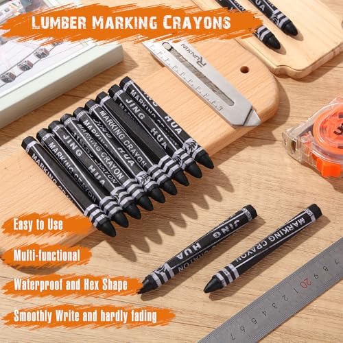 MotiMind 120 Pcs Industrial Lumber Crayons Bulk Wax Tire Marker Construction - Image 4