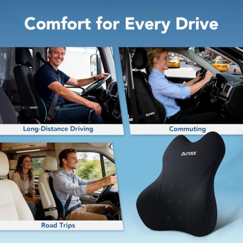 Patented Lumbar Support Pillow for Car, Truck Accessories Travel Essentials - Image 5