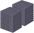 Homaxy 100% Cotton Waffle Weave Kitchen Dish Cloths 18-Pack, Dark Grey by Homaxy