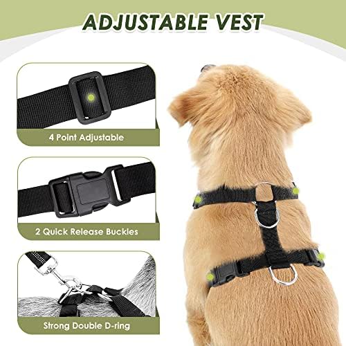 SlowTon Dog Seat Belt with Harness - Image 4