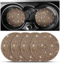 Osilly 4PCS 2.75 Inch Rhinestone Cup Holder Coasters by Osilly